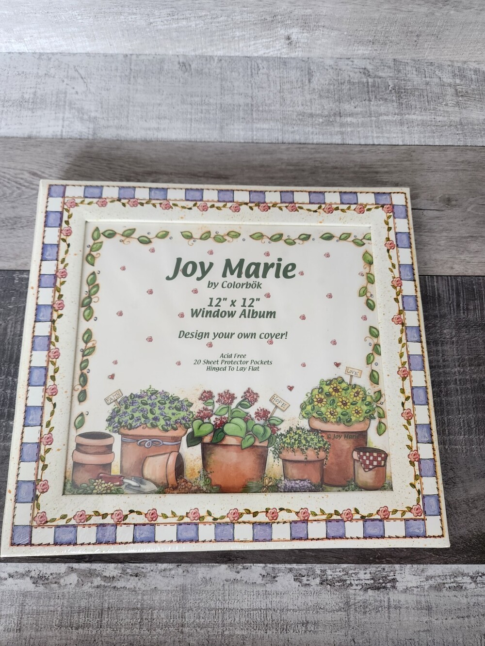 NEW 8.5 x 11 Colorbok Joy Marie Memories Scrapbook Window Photo Album SEALED